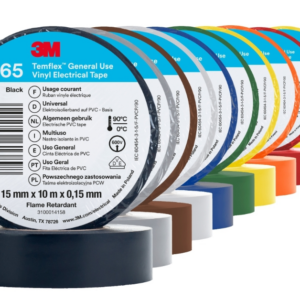 3M TEMFLEX 165 ORANGE LARG 15MMX10M